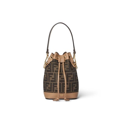 FENDI MON TRESOR FABRIC BROWN 8BS093ALP3F1AOE (18*14*12cm)